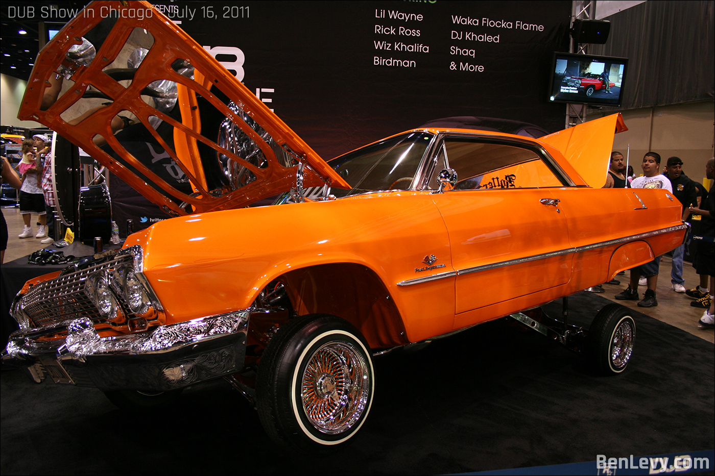 Orange Chevy Impala