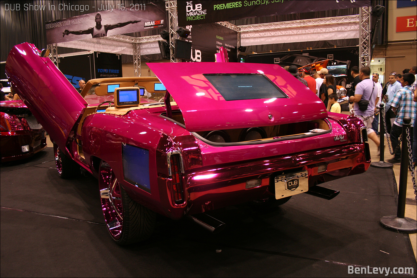 Pink Monte Carlo Convertible
