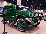 Green Hummer H3T