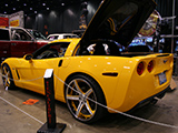 Customized Yeellow C6 Corvette
