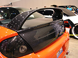 Carbon Fiber tunk and spoiler on Dodge SRT-4