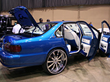 Blue Chevy Impala SS