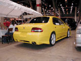 Yellow Nissan Altima