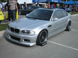 Silver BMW M3