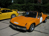 Orange Porsche 914