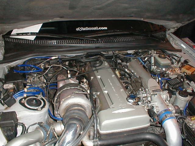 2JZ-GTE Engine in Toyota Supra
