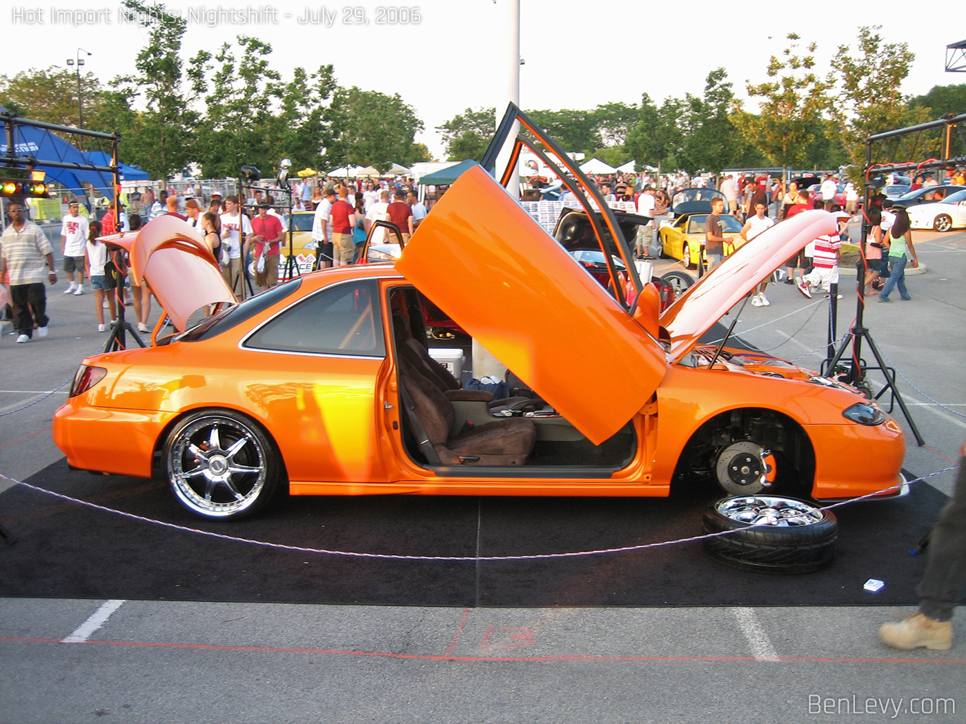 Orange Acura CL