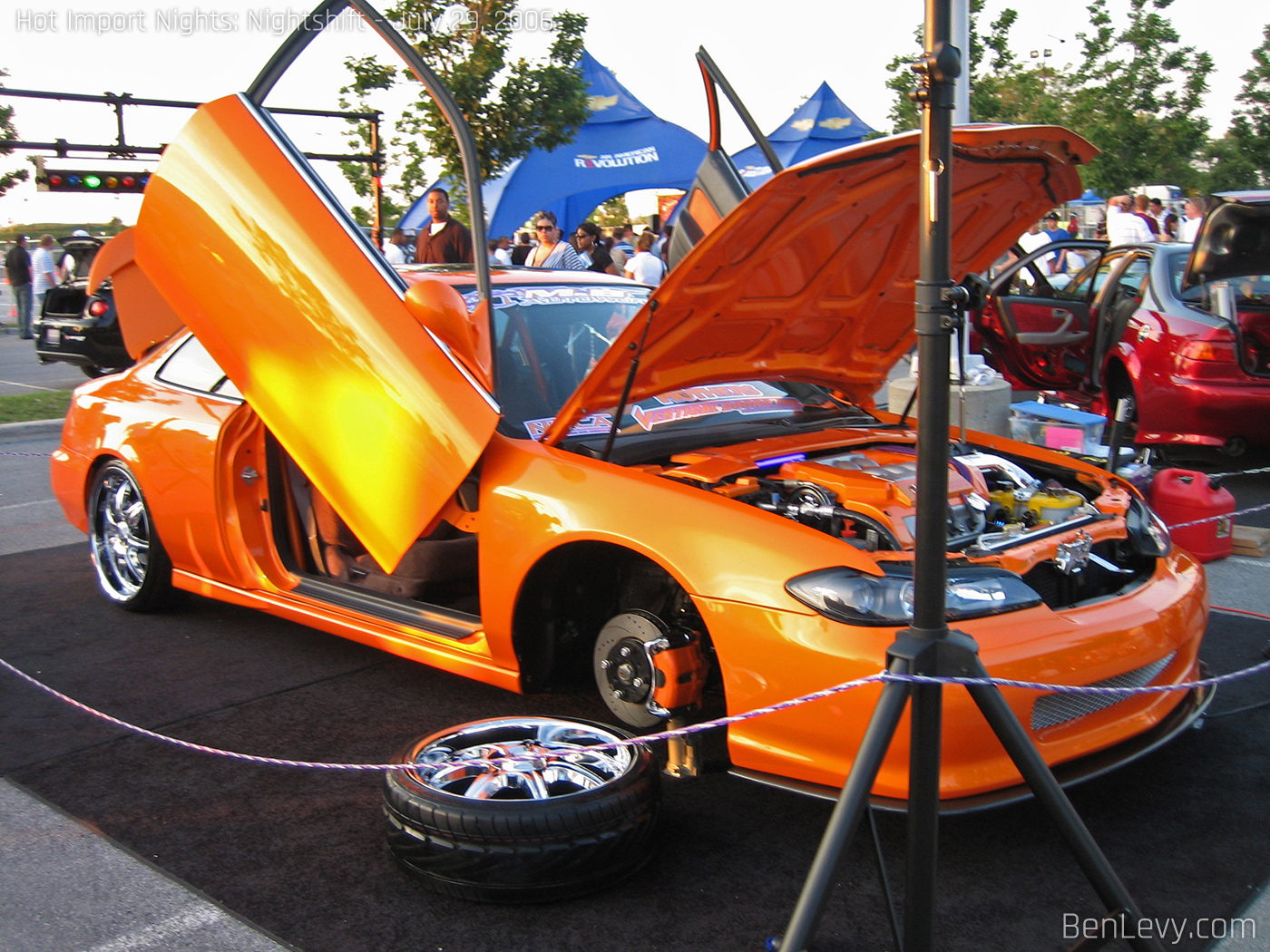 Orange Acura CL 3.2