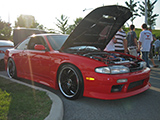 Red 240SX