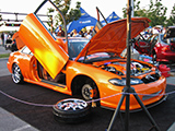 Orange Acura CL 3.2