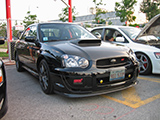 Black Subaru WRX STi