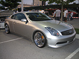 Silver G35 Coupe