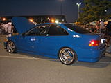 Blue Civic Coupe