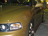 Gold Integra with JDM Front
