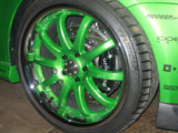 Green Axis Wheel