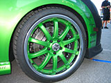 Green Axis Wheel