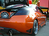 Orange Honda Civic