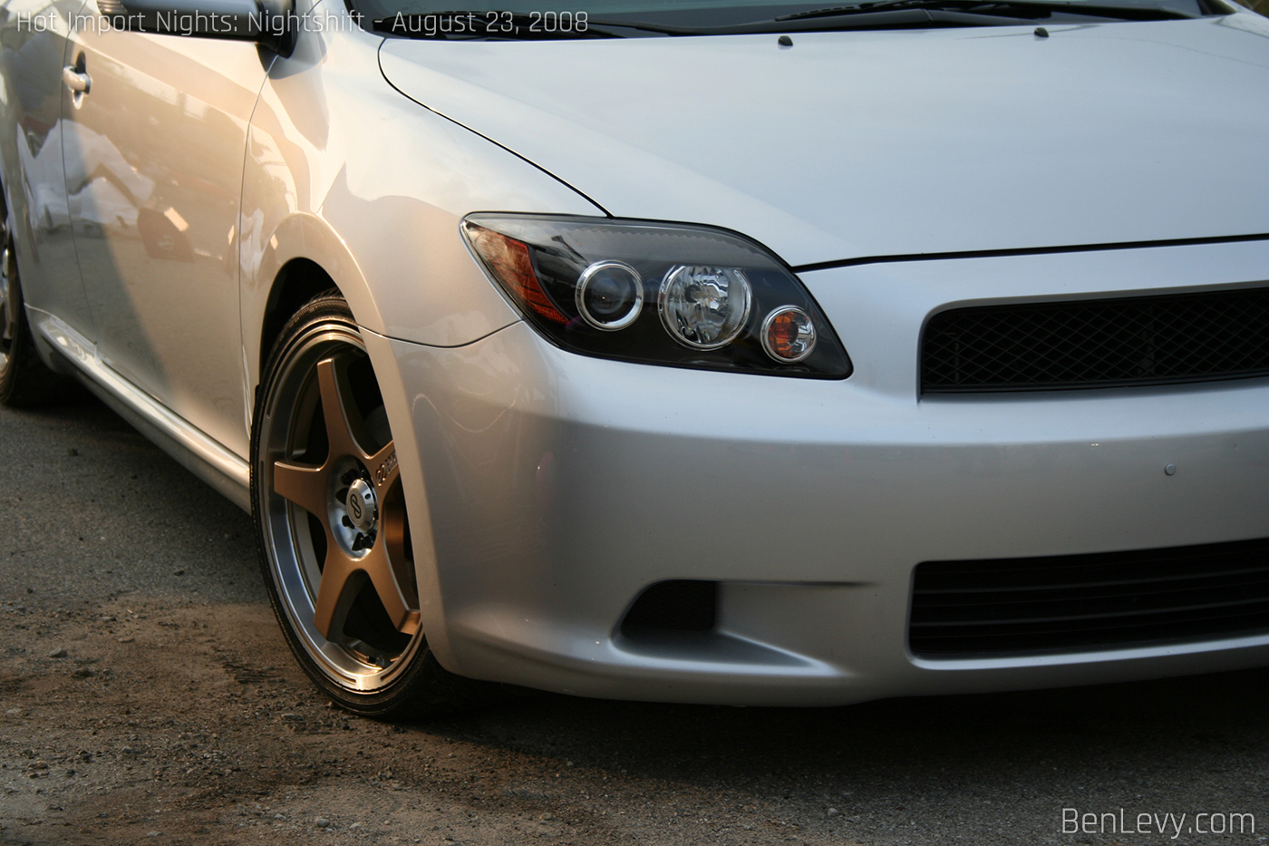 Scion tC with projector headlights