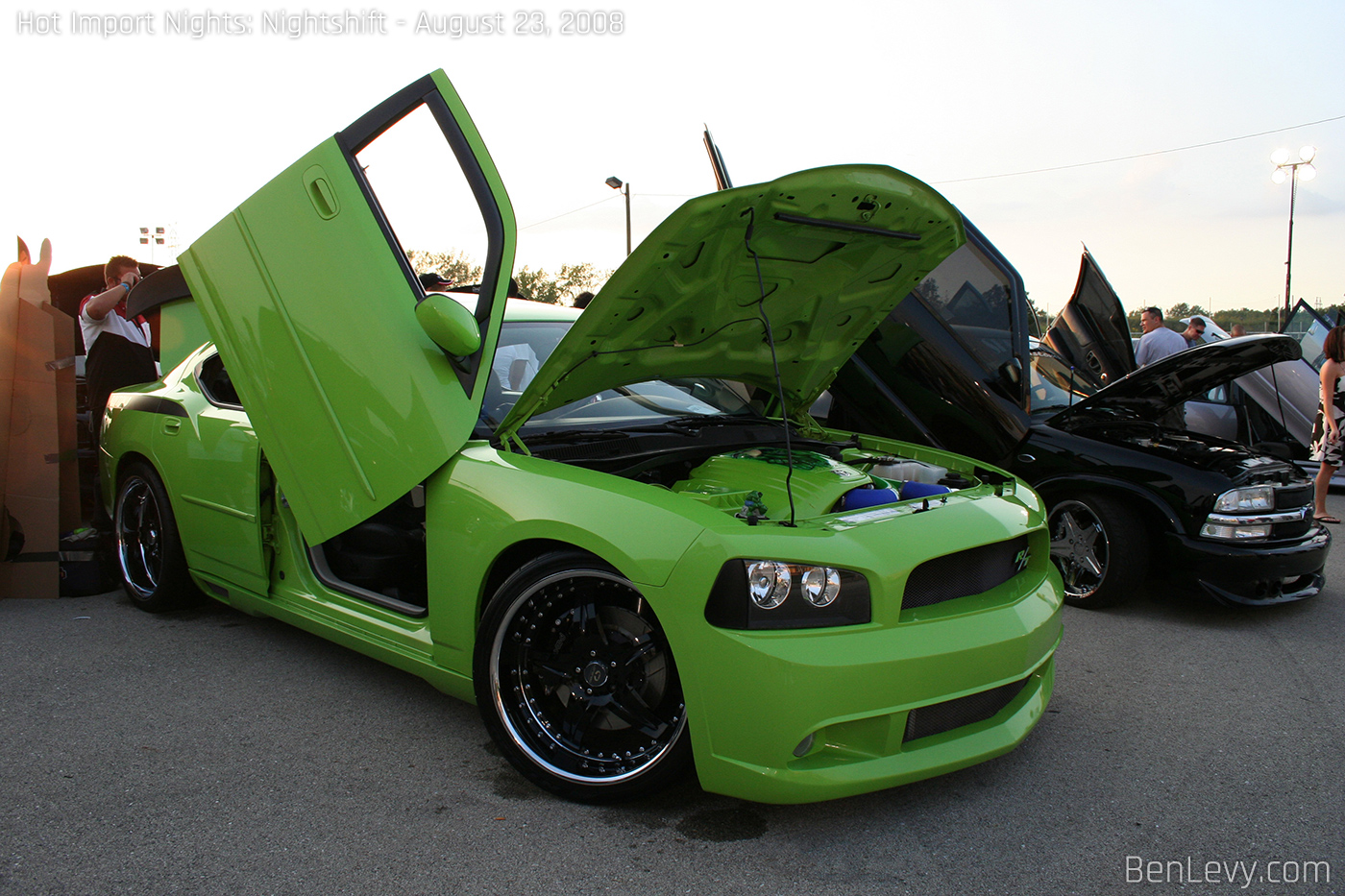 Green Dodge Charger