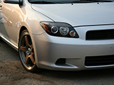 Scion tC with projector headlights