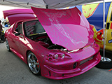 Pink Honda Del Sol