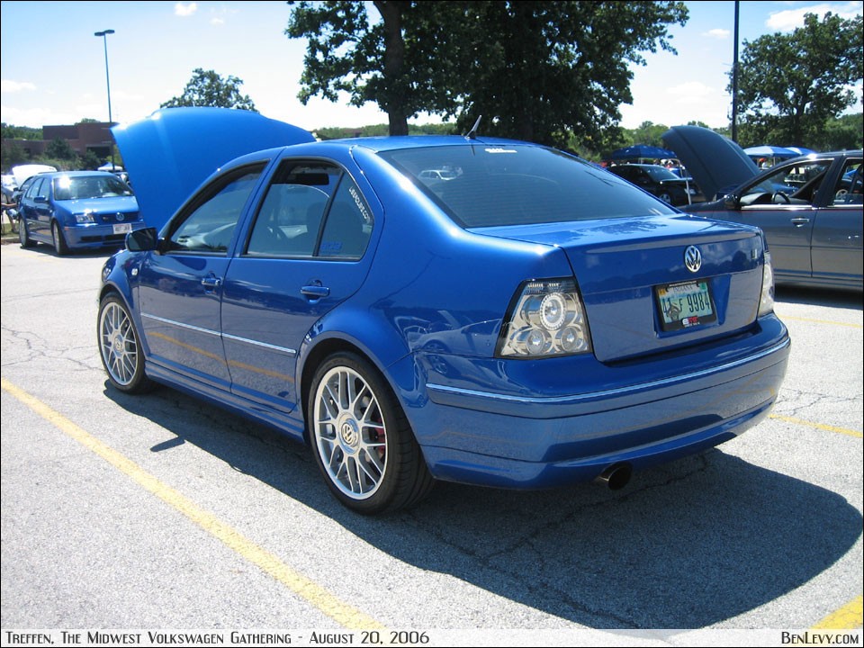 Blue GLI with Clear Tails