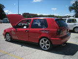 Red MKIII GTI
