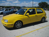 Yellow MKIII VW