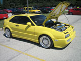 Yellow VW Corrado