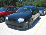 Black GTI with Jetta Front