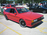 Red VW Scirocco