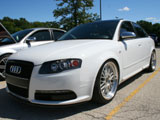 Audi A4 with front-end conversion