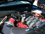 Gruppe M Ram Air Intake System in Audi RS4