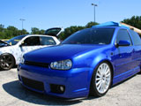 R32 with projector headlights and boser hood