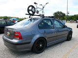 MKIV Jetta with roof rack