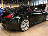 Black Infiniti G37 Coupe