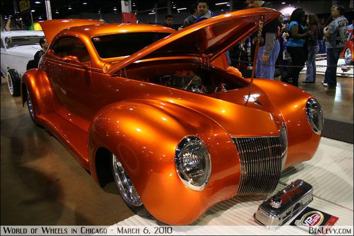 1939 Ford in Molten Orange