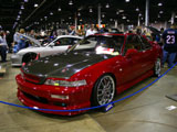 Red Acura Legend Coupe
