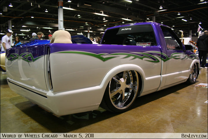 Chevy S10 with custom graphics