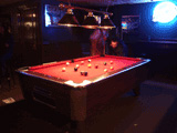 Pool table at Murphy's